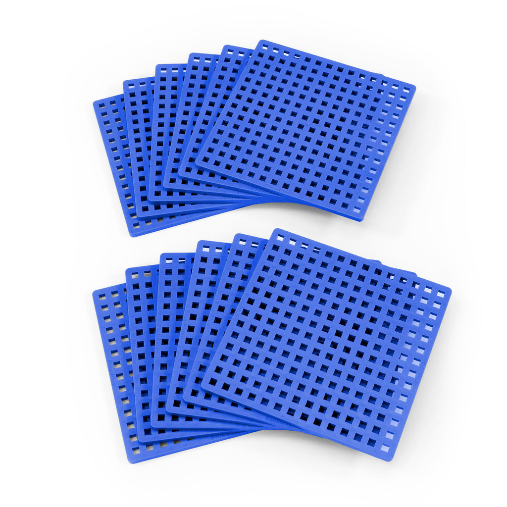 Baseplates Classroom Pack Blue Set Of 12