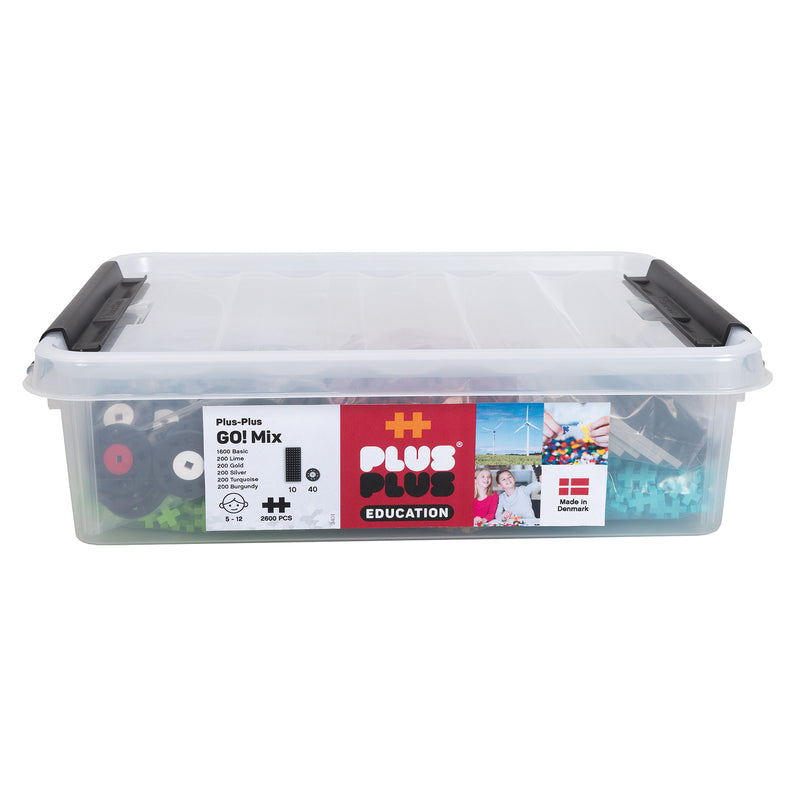 Plus-plus Go Education Tub 2600 Pcs