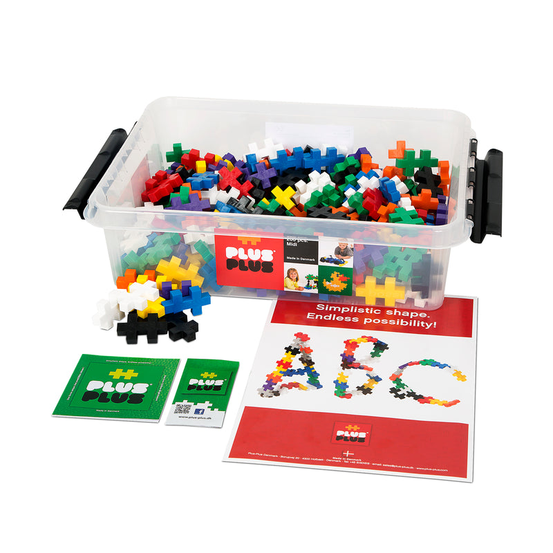 Plus-plus 200 Pc Big Basic Mix Tub