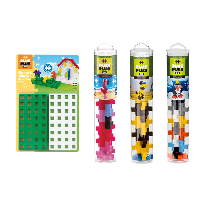 Big Zoo Tubes & Baseplate Bundle