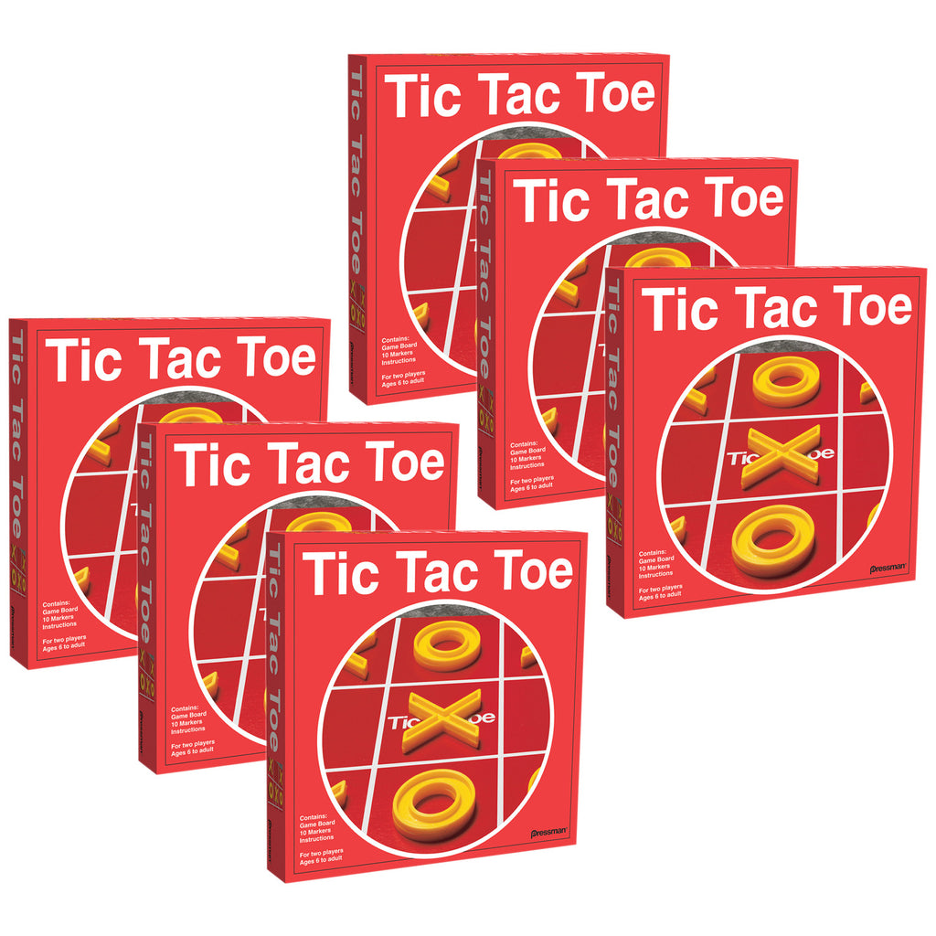 (6 Ea) Tic Tac Toe