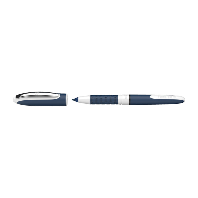 One Chng Rollerball Pens 6 Mm Black Schneider Refillable 5pk