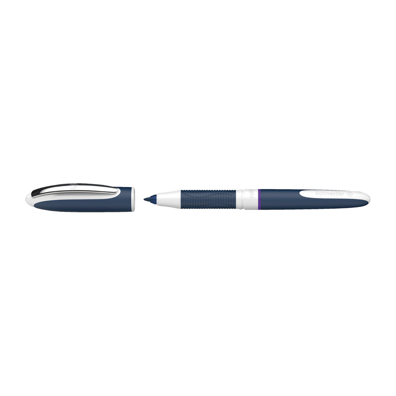 One Chng Rollerball Pens 6 Mm Prple Refillable 5pk