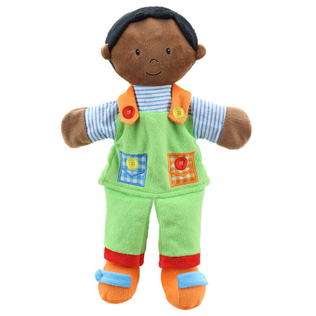 Story Telling Puppets Boy Dark Skin