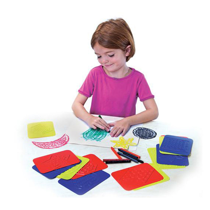 Rubbing Plates Teach Me Shapes 4 X 5-1-4 16pk