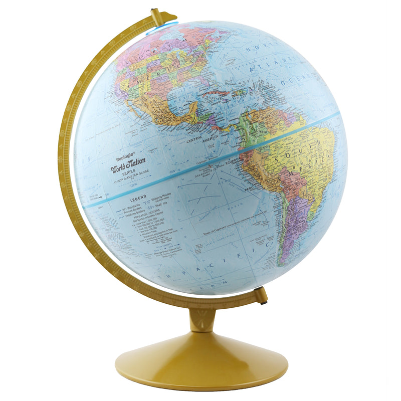 Explorer Globe 12in English