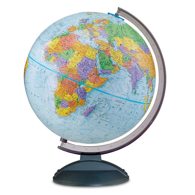 The Traveler Globe Blue Finish