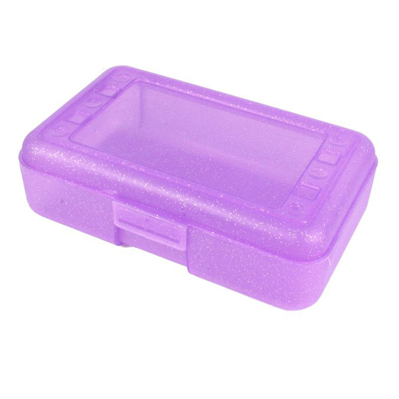 Pencil Box Purple Sparkle