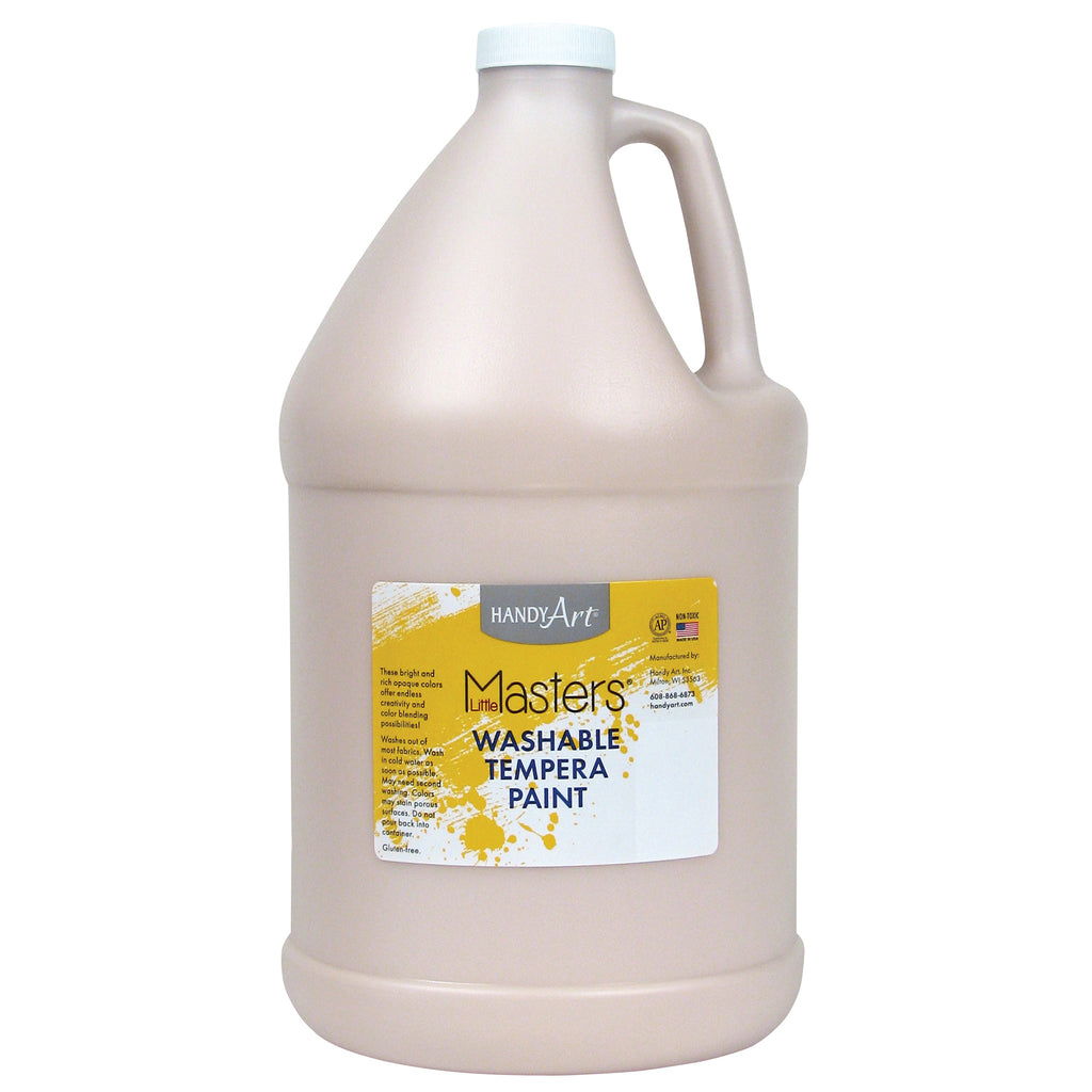 Little Masters Peach 128oz Washable Paint