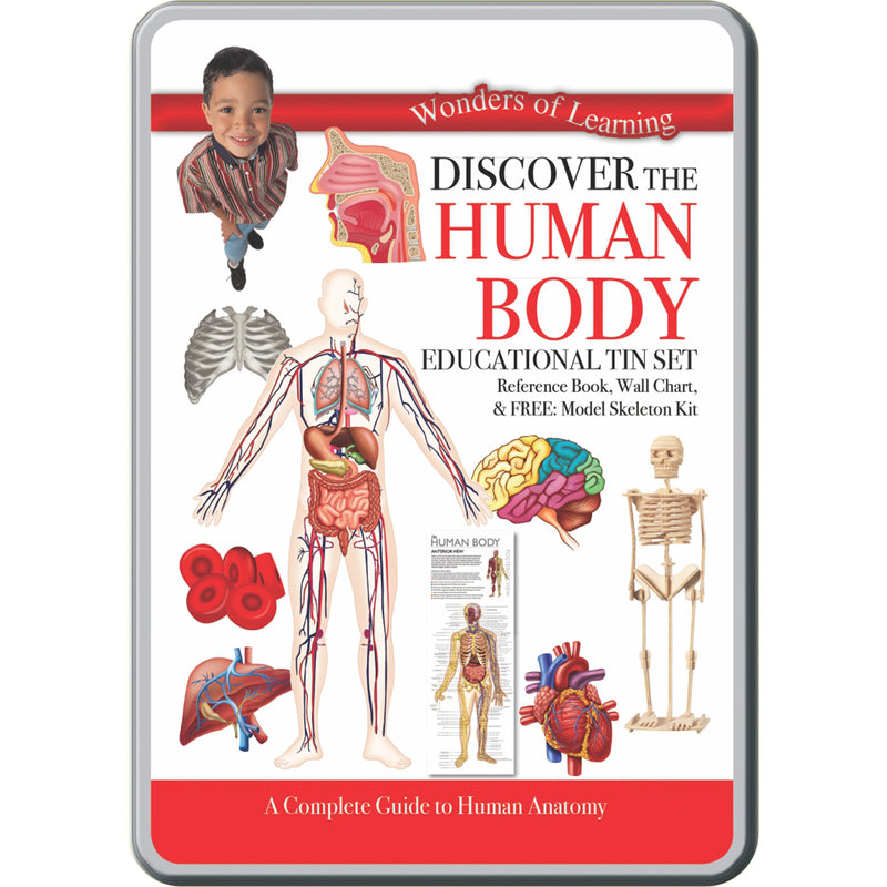 Tin Set Discover The Human Body Wonders Of Learning