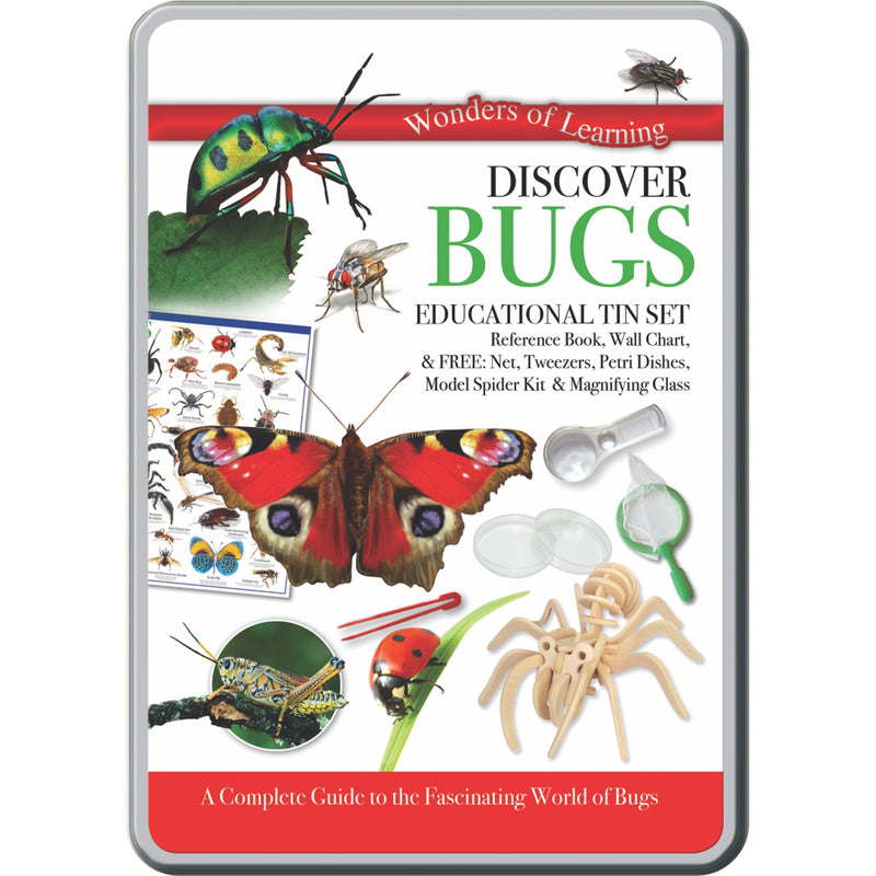 Tin Set Discover Bugs Wonders Of Learning