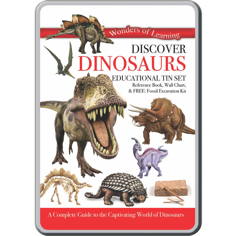 Tin Set Discover Dinosaurs Wonders Of Learning