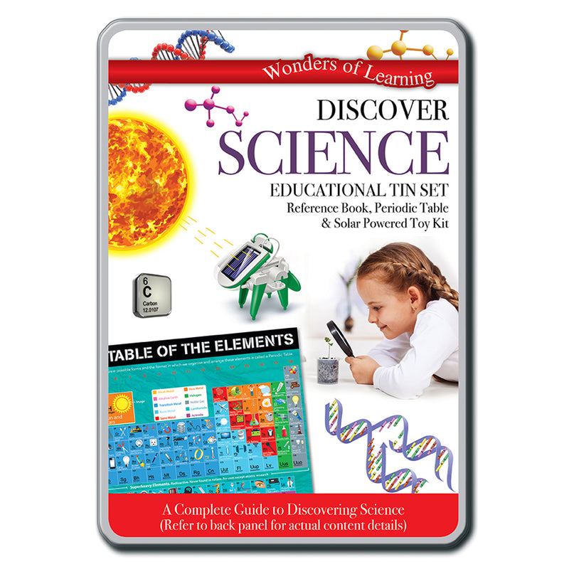 Tin Set Discover Science Wonders Of Learning