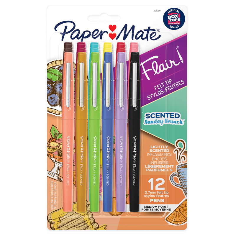 Flair Scented Pen Assorted 12ct Paper Mate