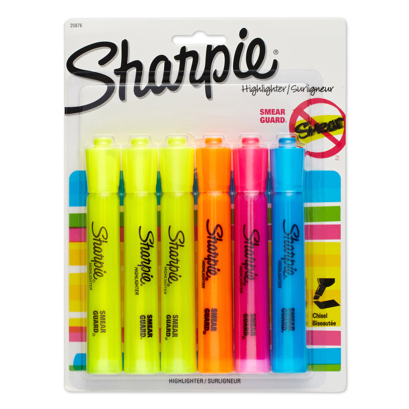 (3 Pk) Sharpie Tank Asst Carded 6 Per Pk