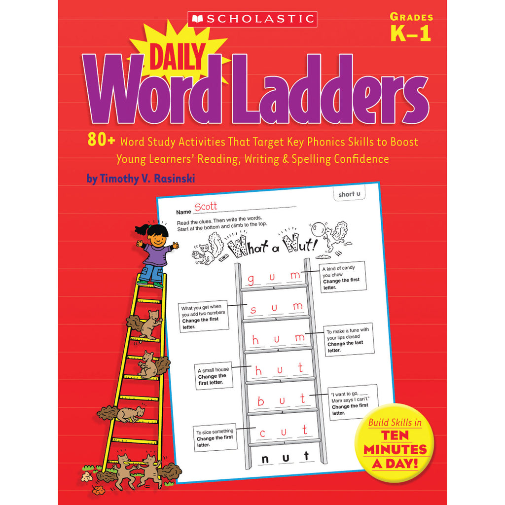 Daily Word Ladders Gr K-1