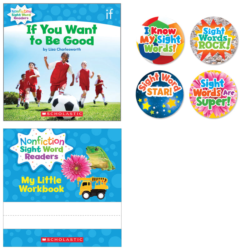 Nonfiction Sight Word Readers Lvl B Parent Pack