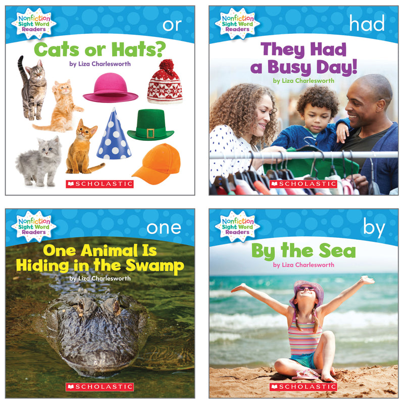 Nonfiction Sight Word Readers Lvl B Parent Pack