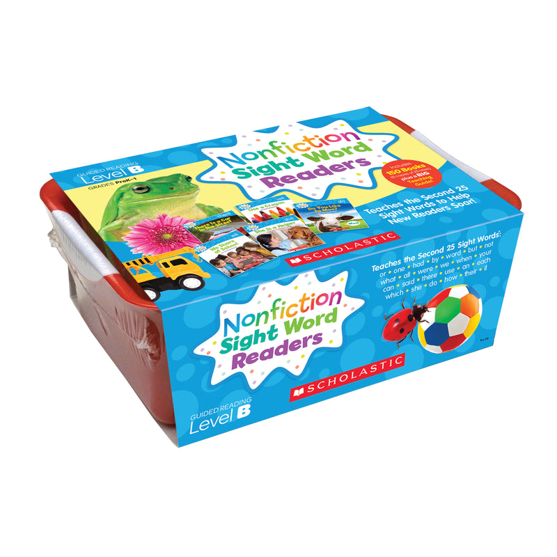 Nonfiction Sight Word Readers Lvl B Classroom Tub