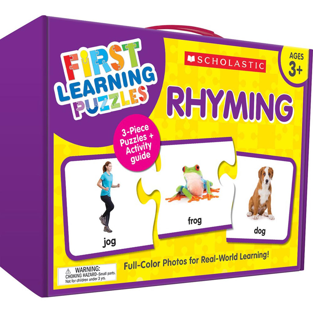 First Learning Puzzles Rhyming