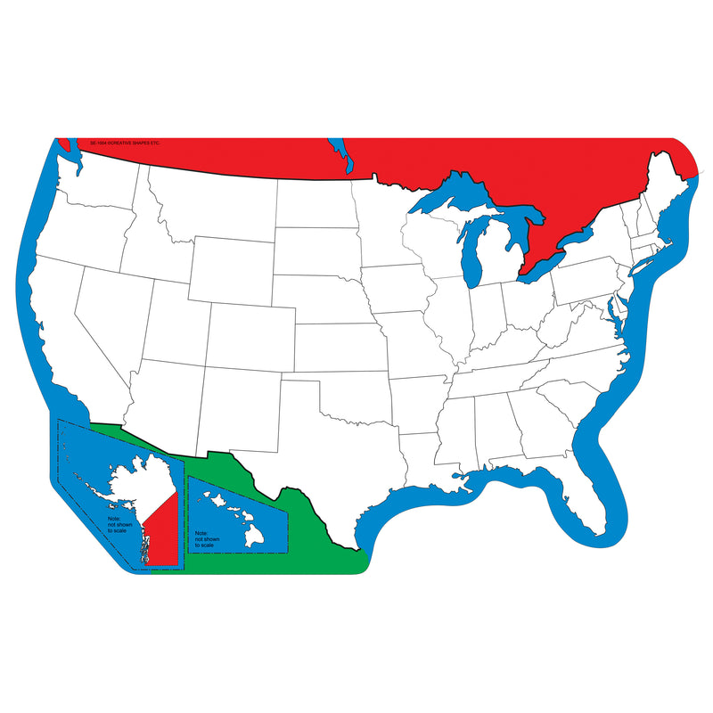 Practice Map Unlabeled Us 30 Sht 9 X 16