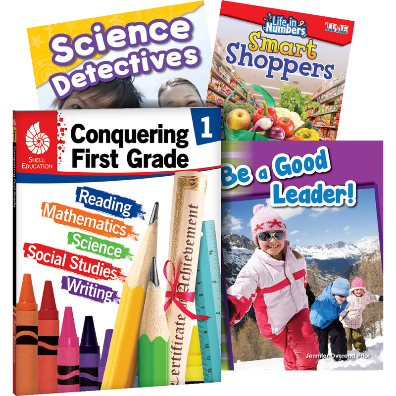 Conquering First Grade 4-book Set