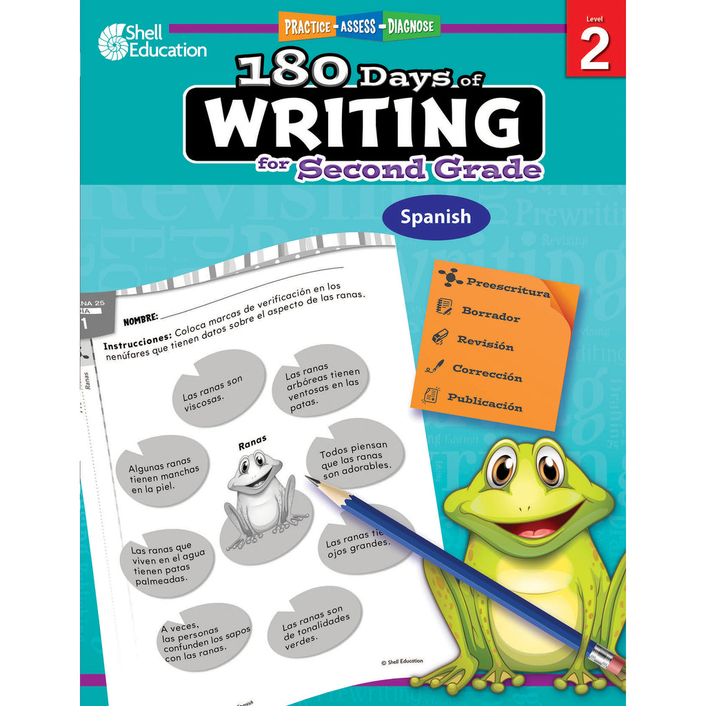 180 Days Of Writing Gr 2 Spanish