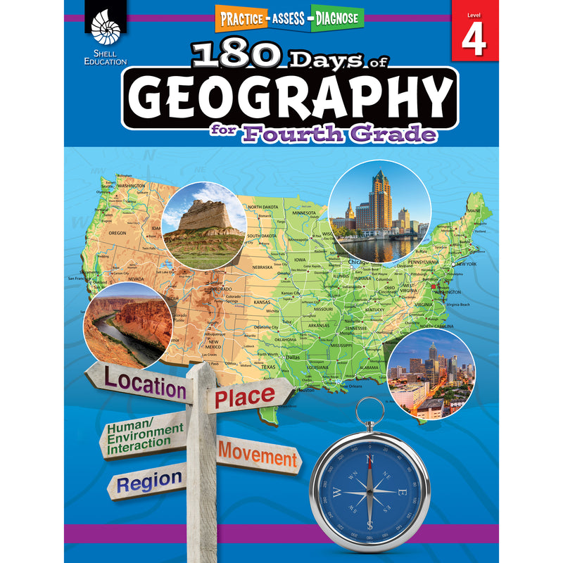 180 Days Of Geography Grade 4