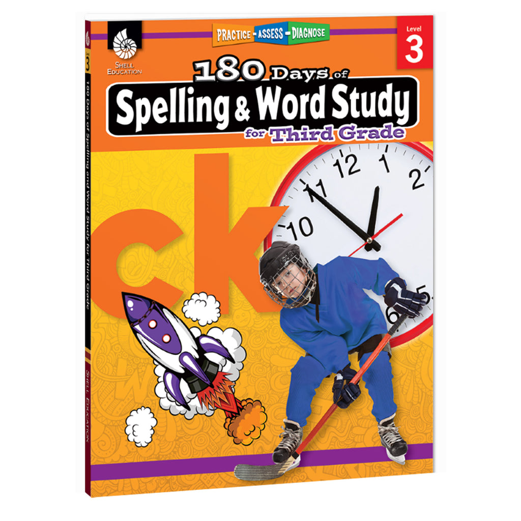 180 Days Spelling & Word Study Gr 3