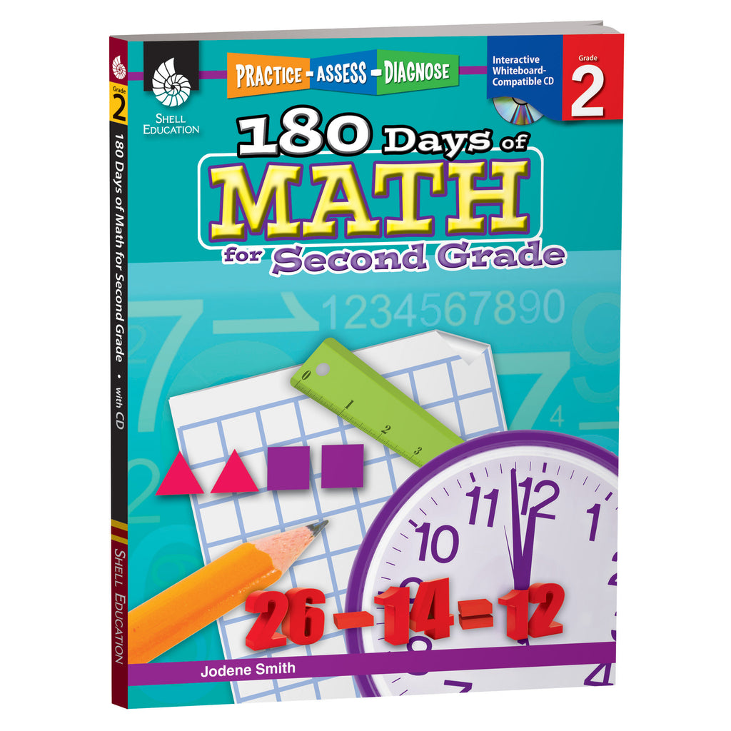 180 Days Of Math Gr 2