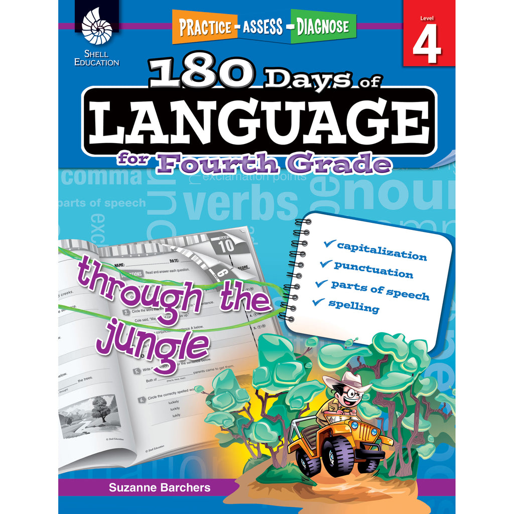 180 Days Of Language Gr 4