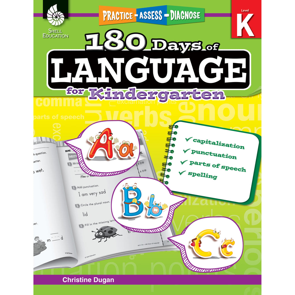 180 Days Of Language Gr K