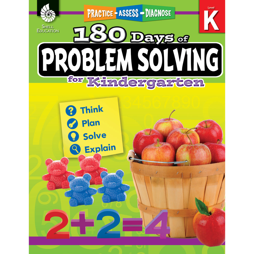 180 Day Problem Solving Gr K Workbk