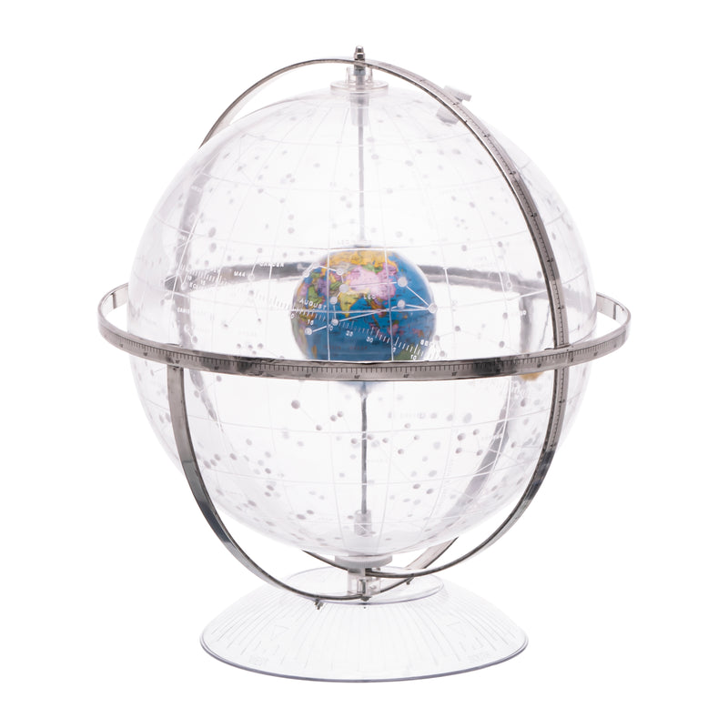 Celestial Globe With Meridian Ring