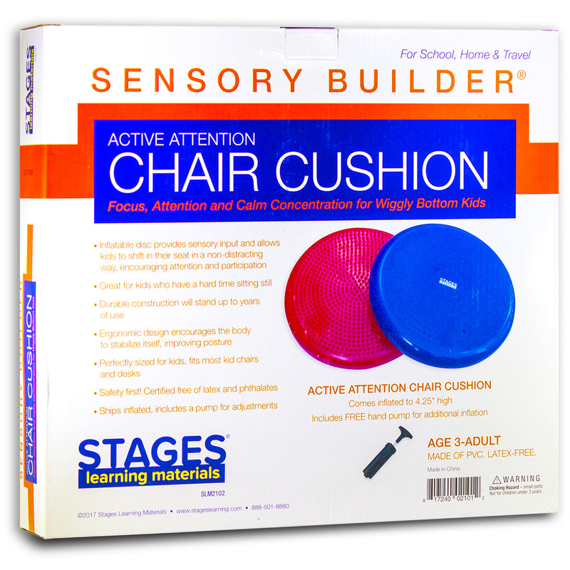 Active Attention Chair Cushion Red Sensory Builder