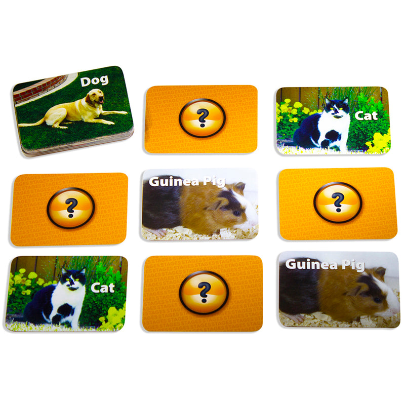 Pets Photographic Memory Matching Game