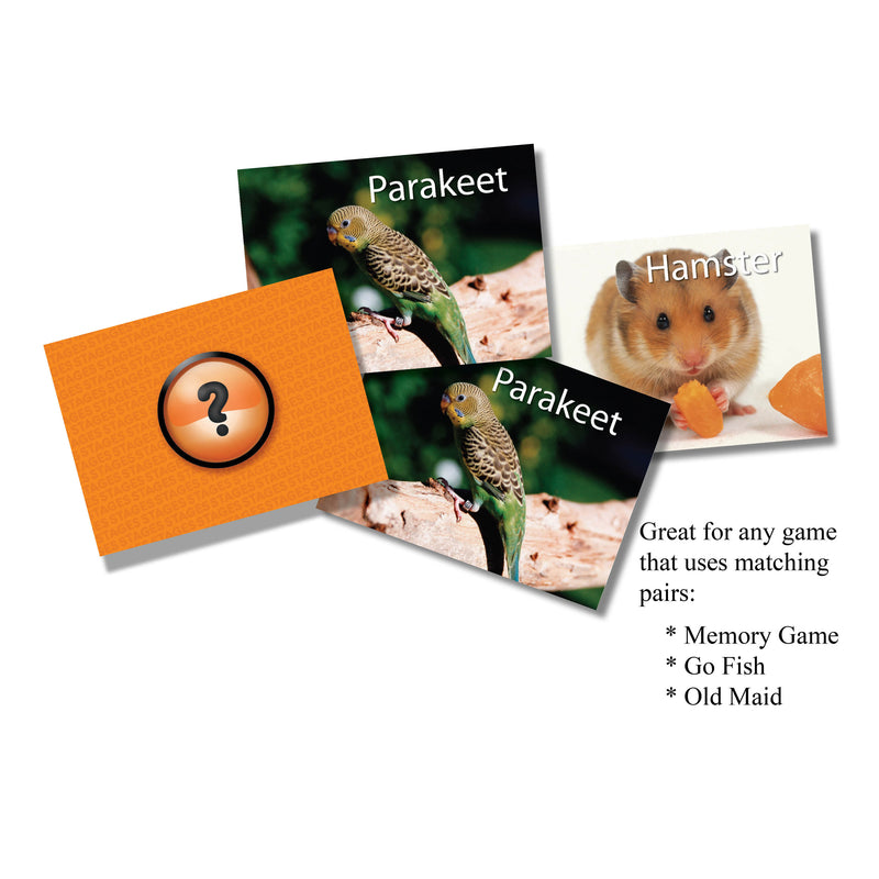 Pets Photographic Memory Matching Game
