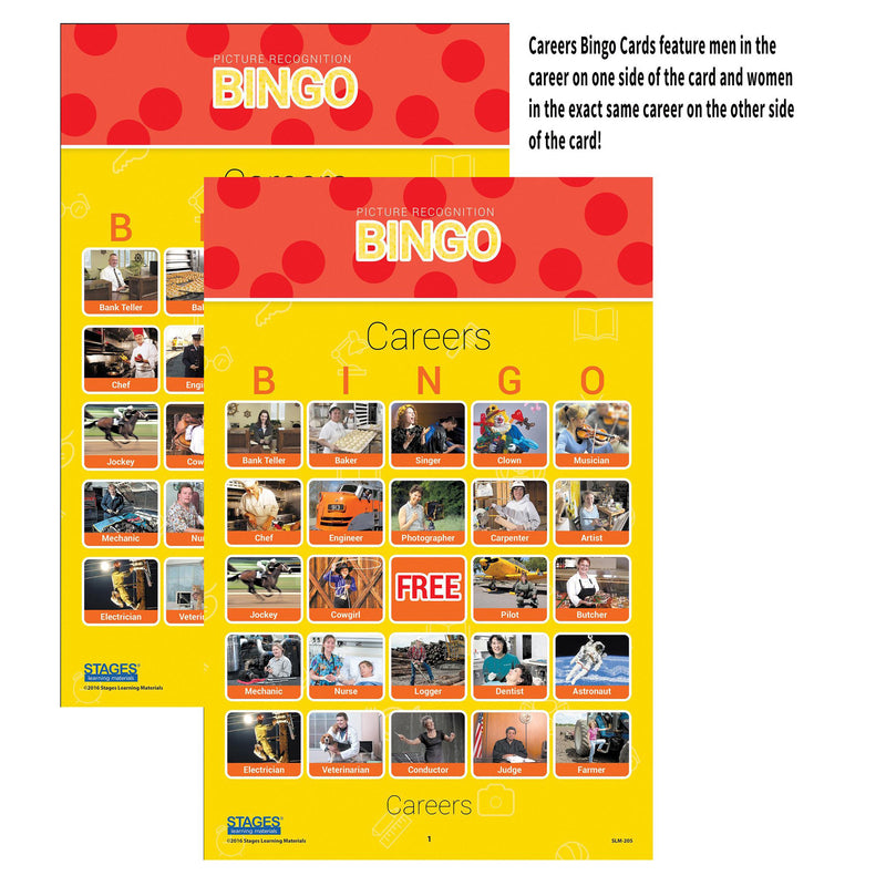 Picture Recognition Bingo Game 5 St