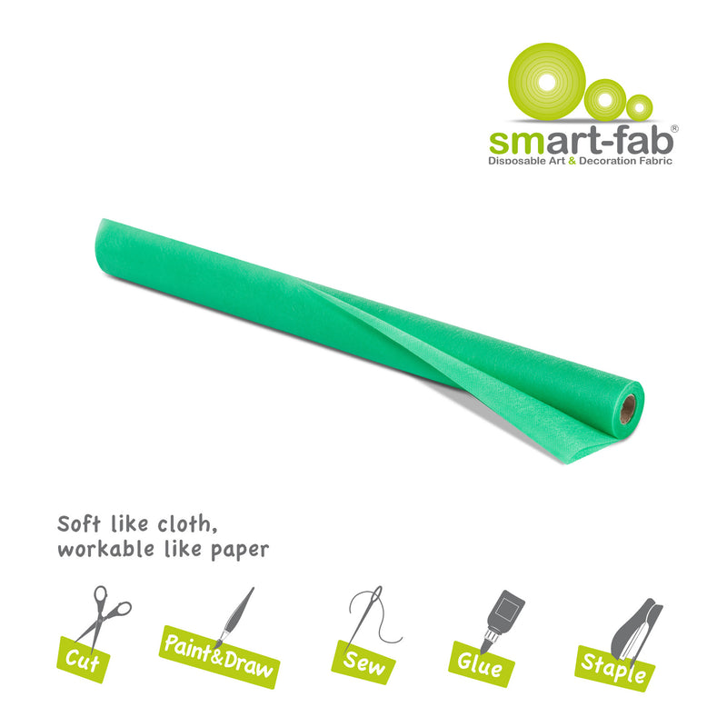 Smart Fab Grass Grn 24in X 18ft Rl Disposable Art & Decoration Fabric