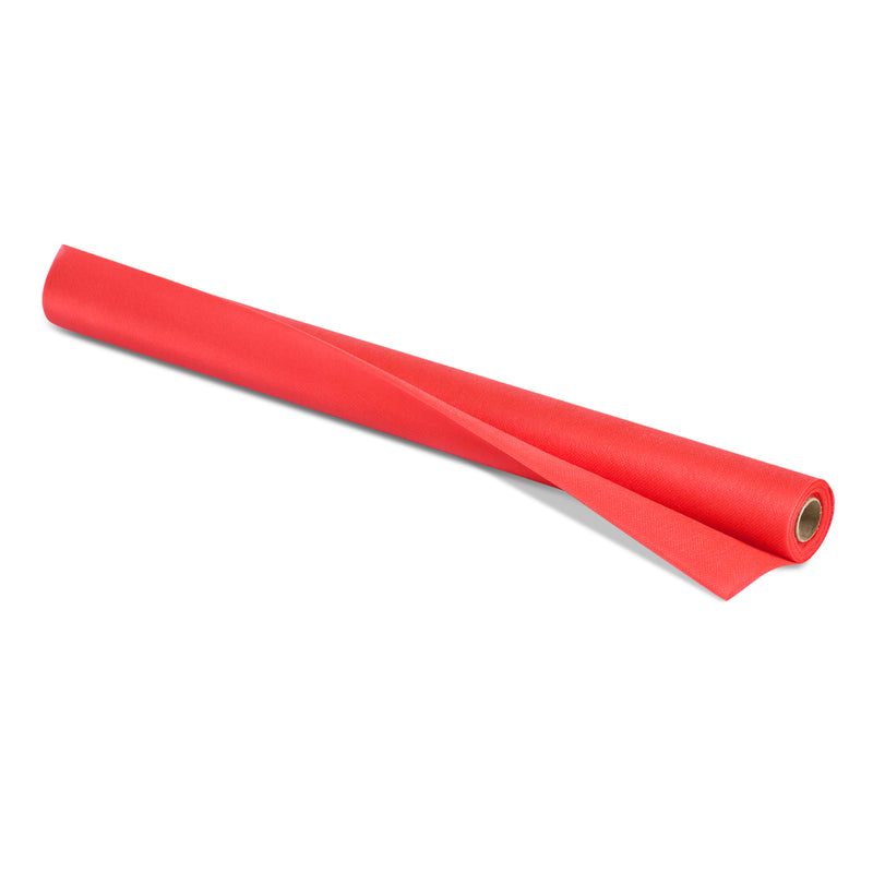 Smart Fab Red 24in X 18ft Roll Disposable Art & Decoration Fabric