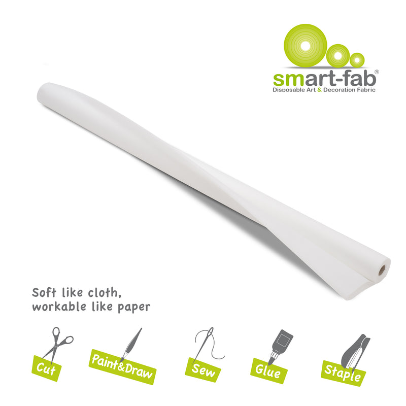 Smart Fab Roll 48 X 40 Ft White