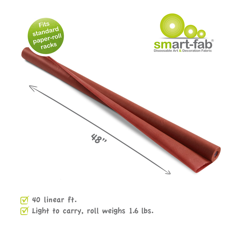 Smart Fab Roll 48 X 40 Ft Brown