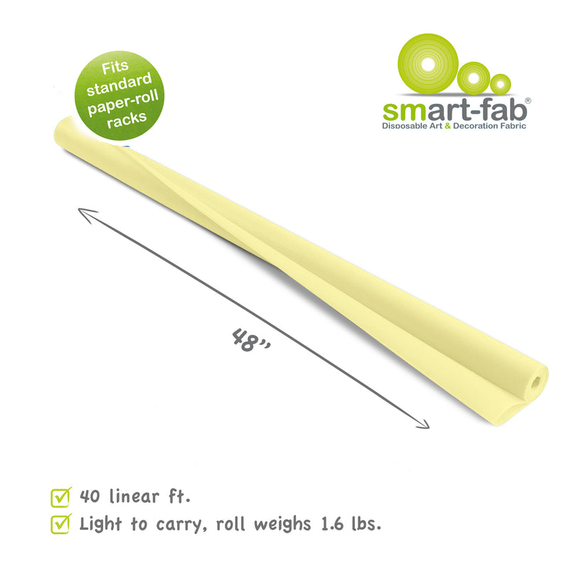 Smart Fab Roll 48 X 40 Ft Cream