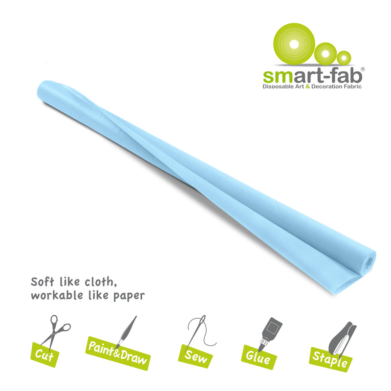 Smart Fab Roll 48 X 40 Ft Sky Blue