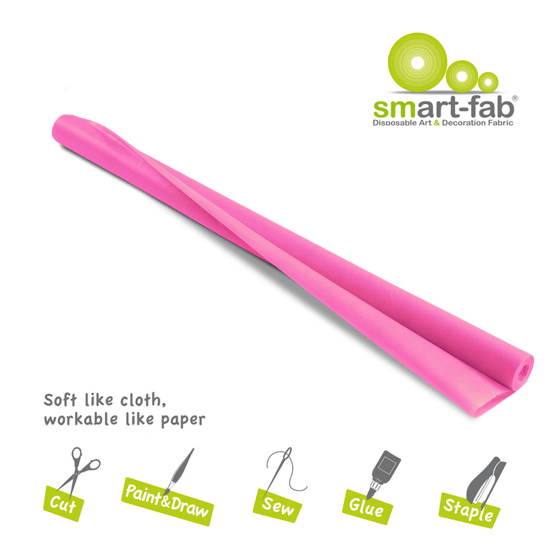 Smart Fab Roll 48x40 Dark Pink