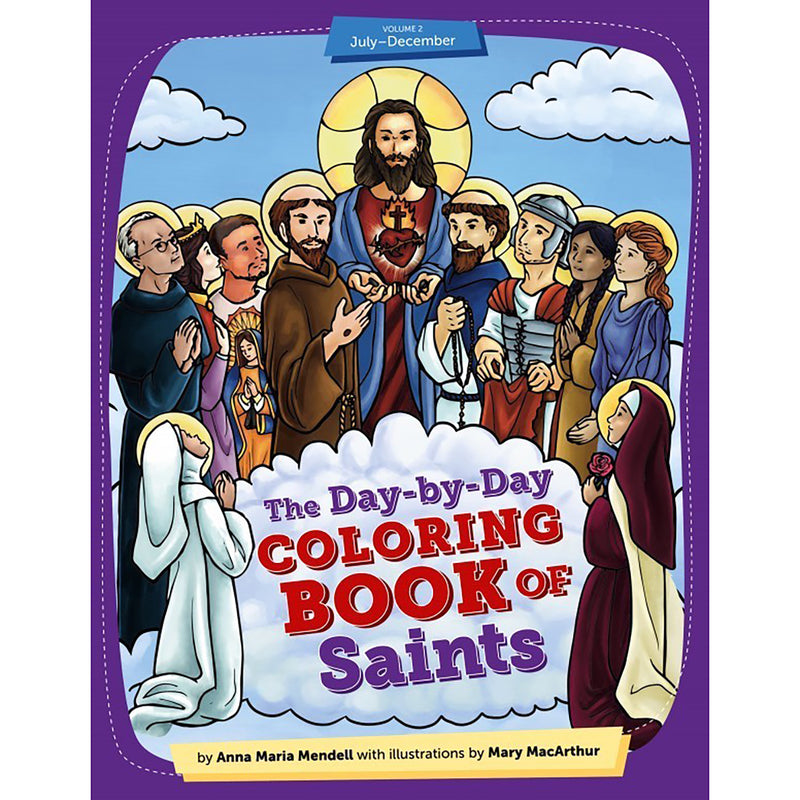 Coloring Book Of Saints Vol 2