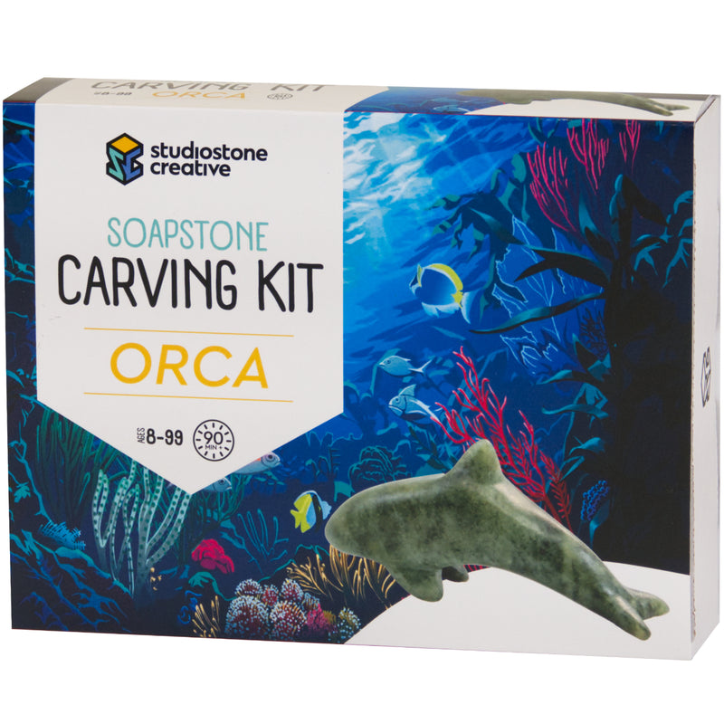 Orca Soapstone Carving Kit