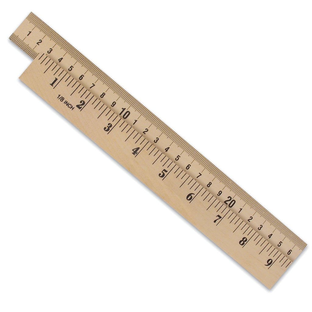 Wooden Meter Stick Plain Ends