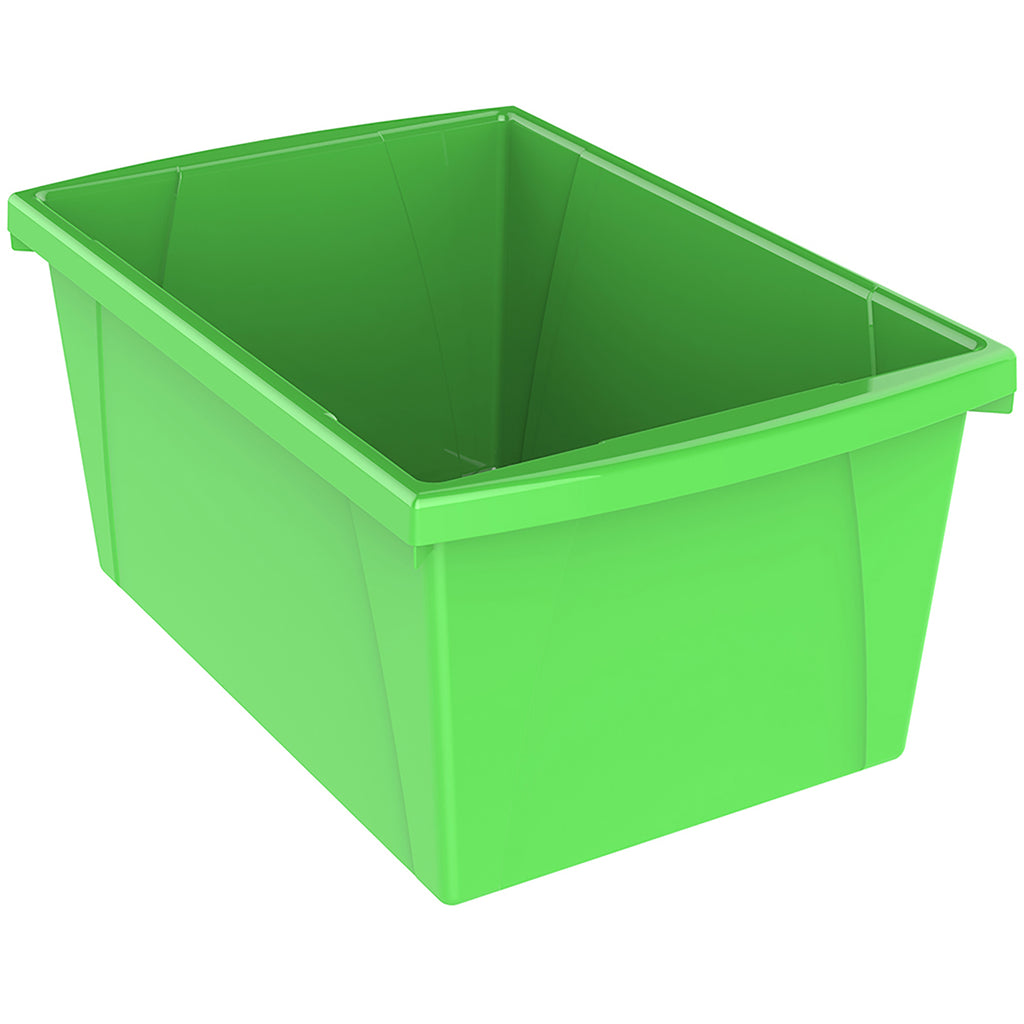 Medium Green Classroom Storage Bin