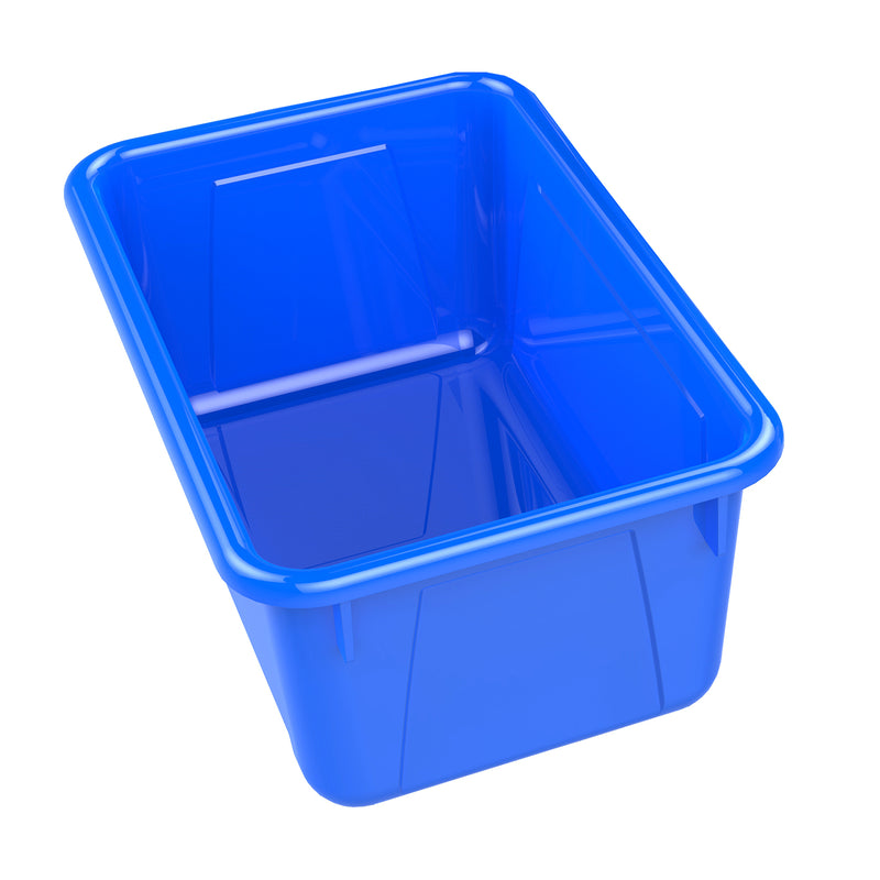 (5 Ea) Small Cubby Bin Blue